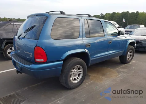 2003 Dodge Durango Slt from USA, damaged, VIN 1D4HS48N43F567384